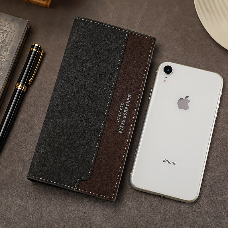 Men's Multiple Slots Suit Fashion Trendy Business Men's Wallets