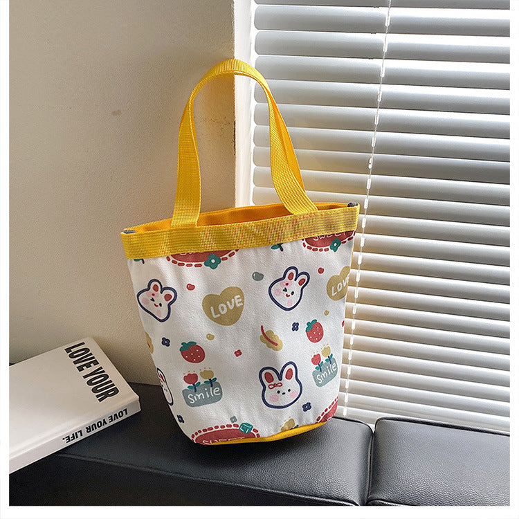 Cute Cartoon Bunny Hand Gift Portable Handbags