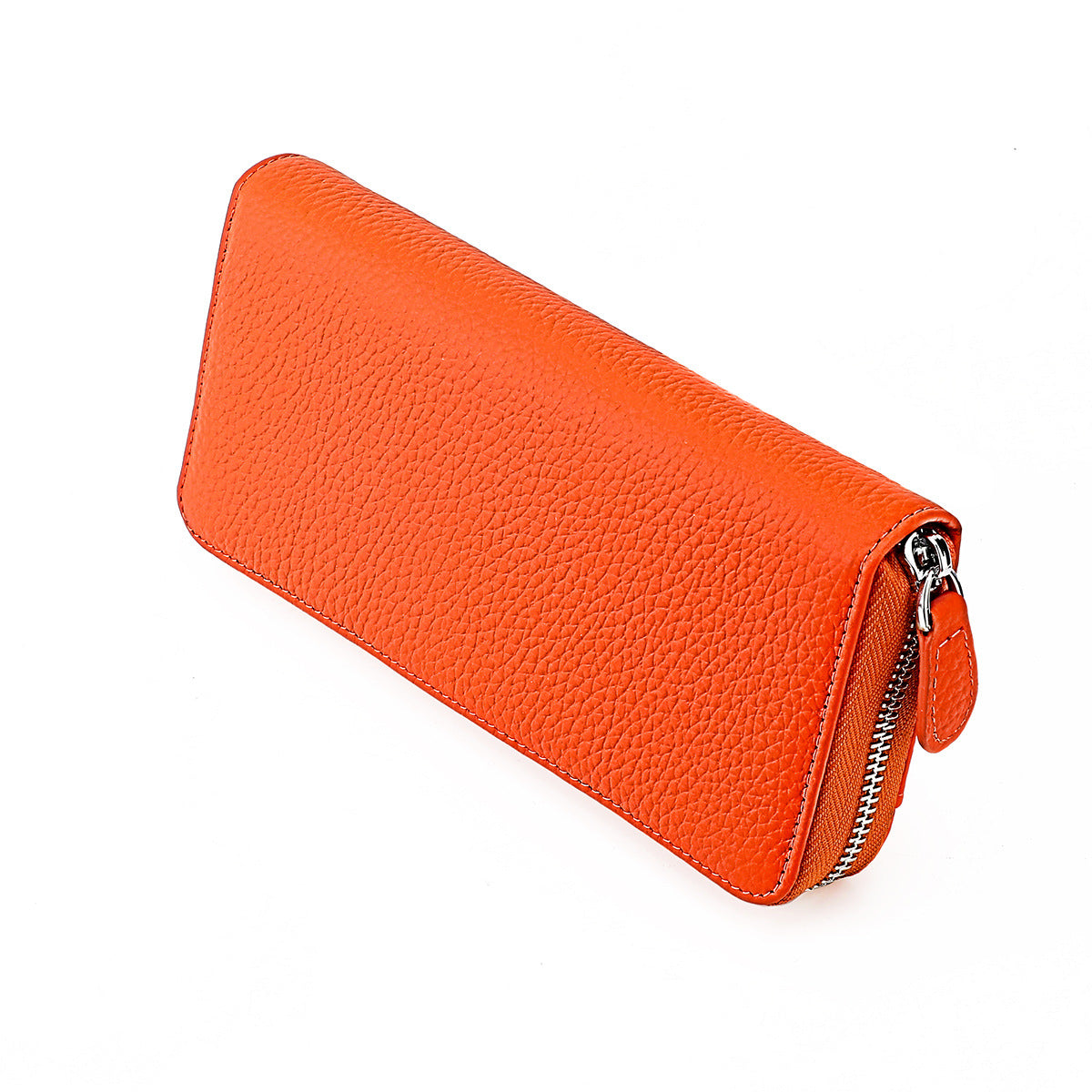 Women's Swiping Leather Long Style Expanding Clutch Ladies Wallet