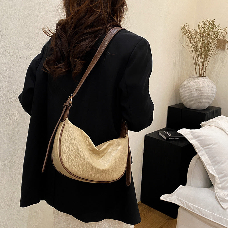 Women's French Style Dumpling Western Leisure Popular Women's Shoulder Bag