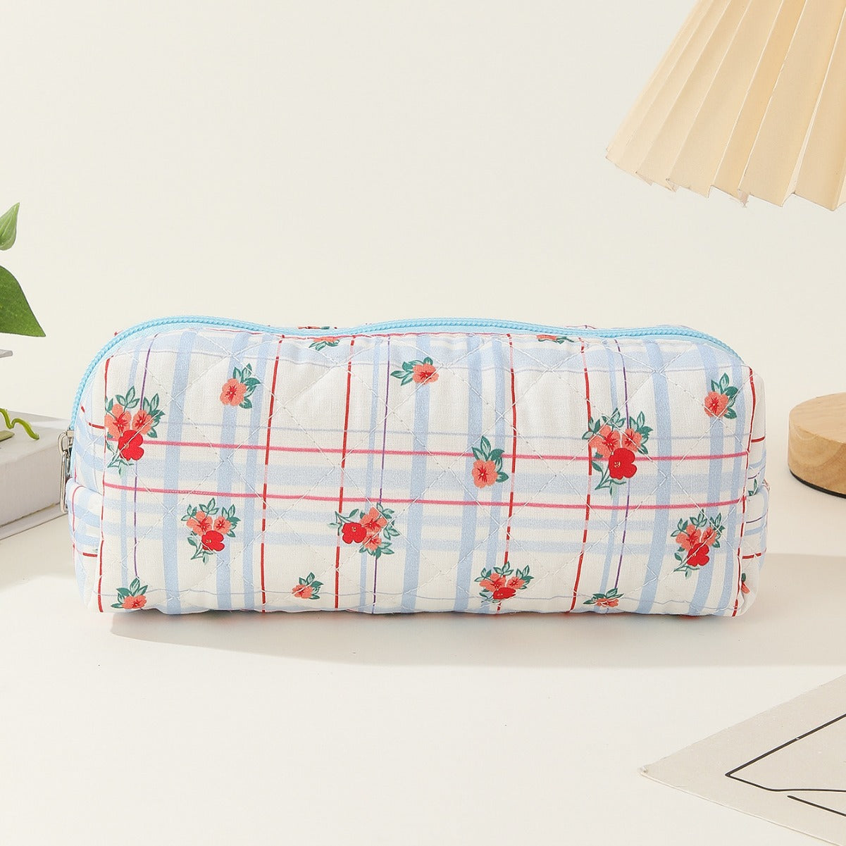 Mini Makeup Brush Storage Floral Portable Cosmetic Bags