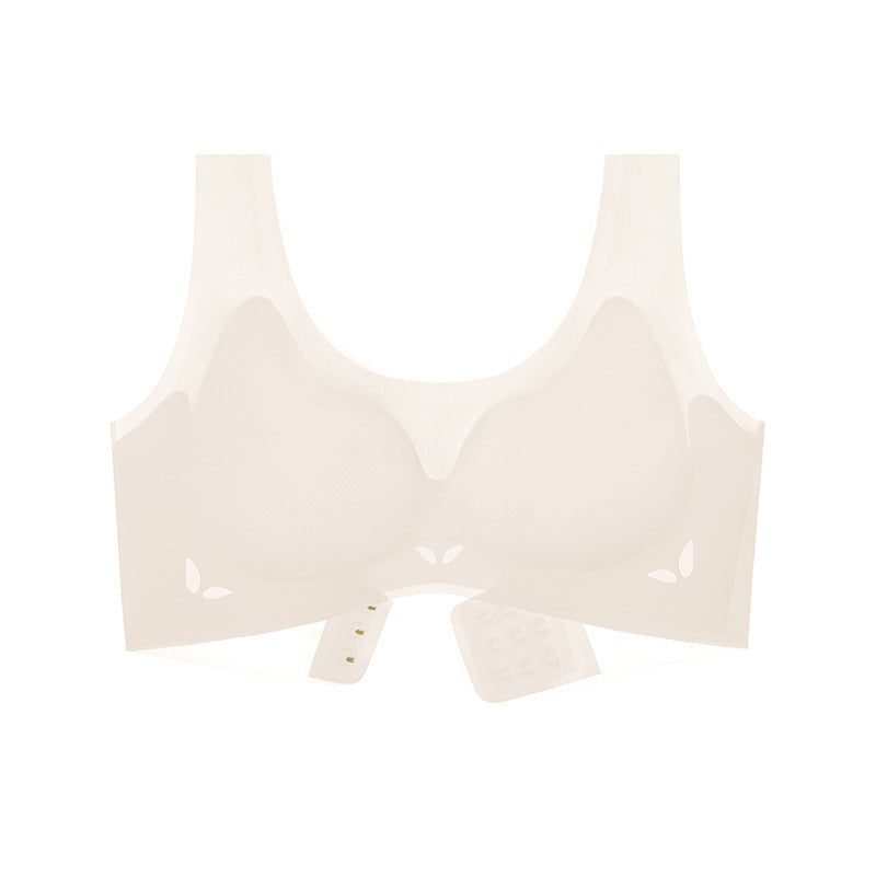 Women's Seamless Underwear Summer Thin Big Chest Small Breast Everyday Bras