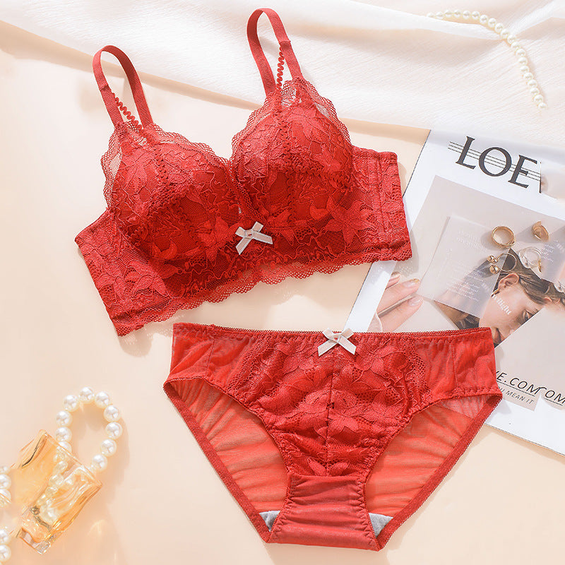 Push Up Breast Shaping Holding Full Lingerie Sets