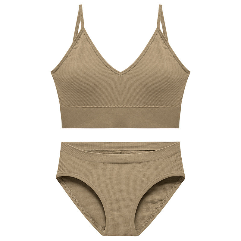 Women's Sexy Small Chest Push Up Base Lingerie Sets