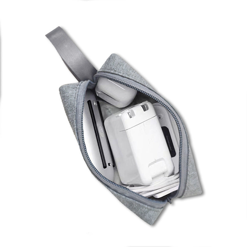 Storage Data Cable Headset Mouse Charger Computer Makeup Bag