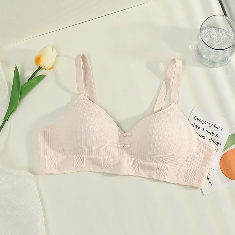 High School Fixed Sweet Underwear Female Everyday Bras