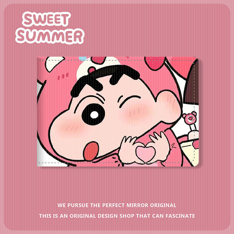 Crayon Driving License Protective Cover Motor Vehicle Card Holder