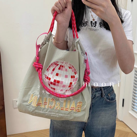 Round Upper Body Reflecting Light Balls Bags