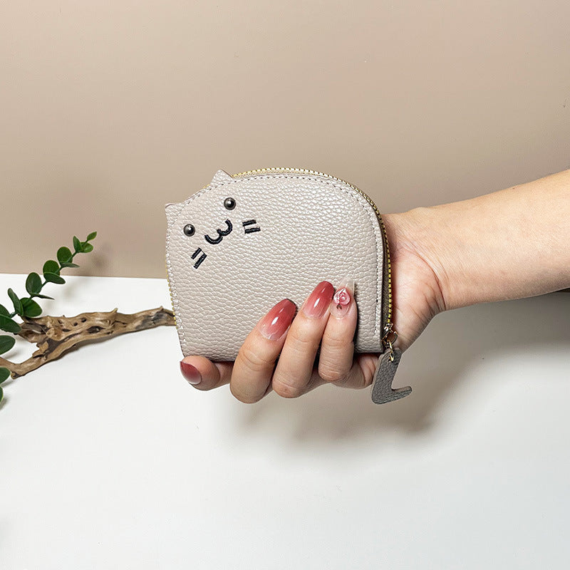 Women's Cute Multiple Slots Advanced Cartoon Change Card Holder