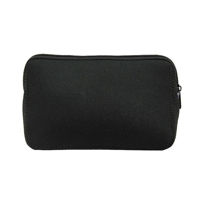 Neoprene Mobile Headset Sundries Storage Zipper Portable Makeup Bag