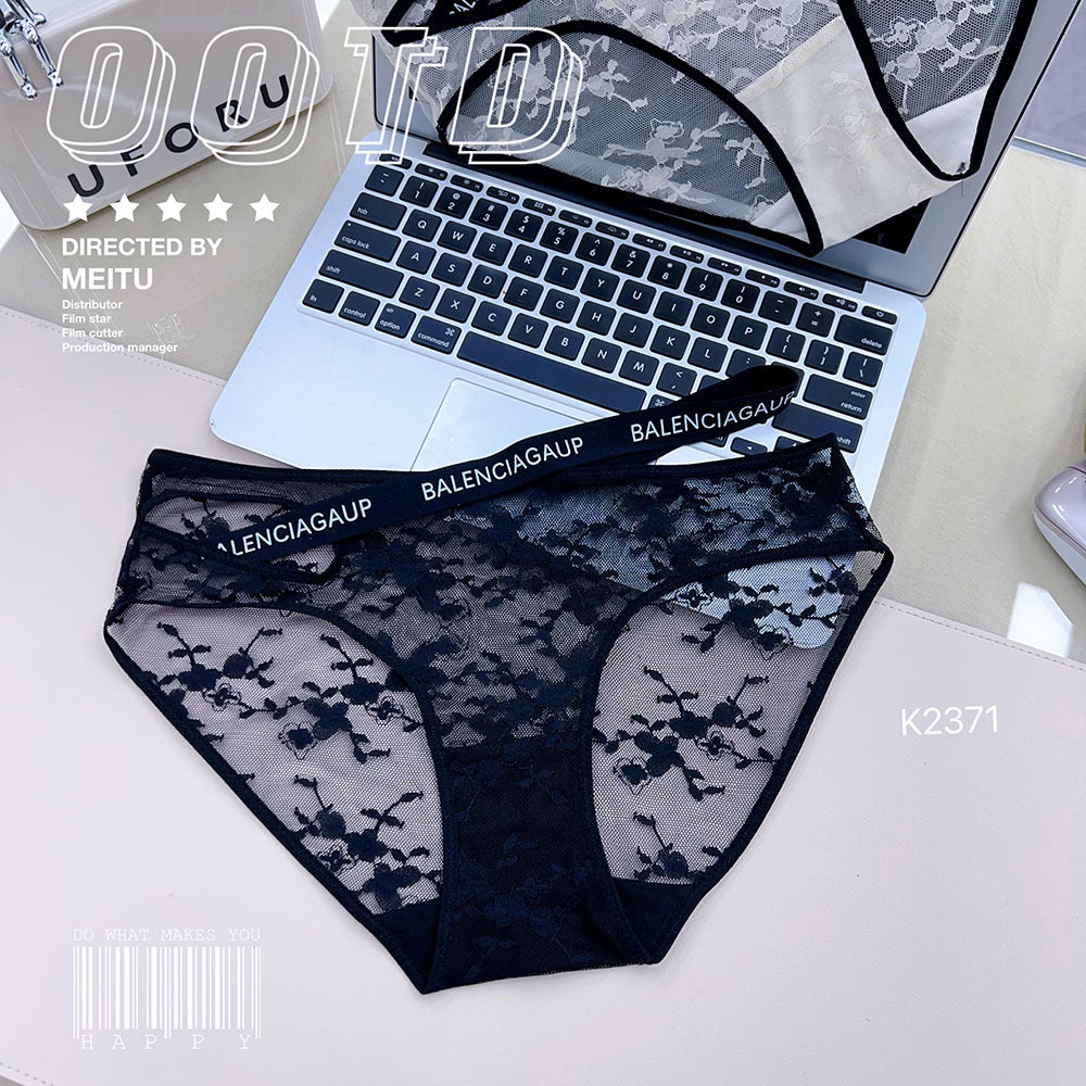 Sexy Lace Underwear Letter Fashion Pure Panties