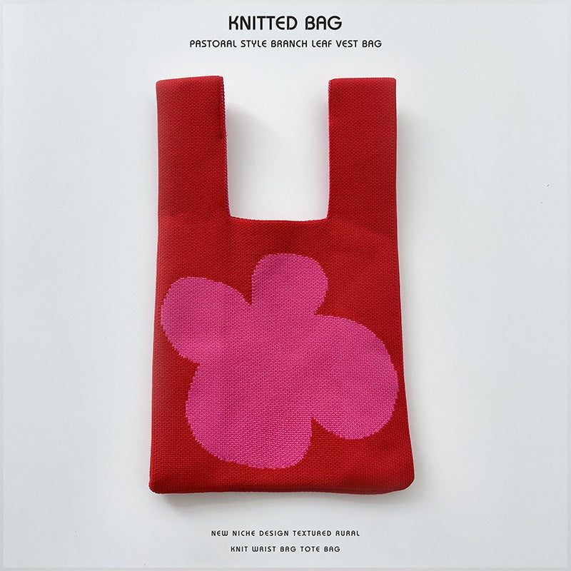 Series Knitted Versatile Large Capacity Commuter Holiday Bags