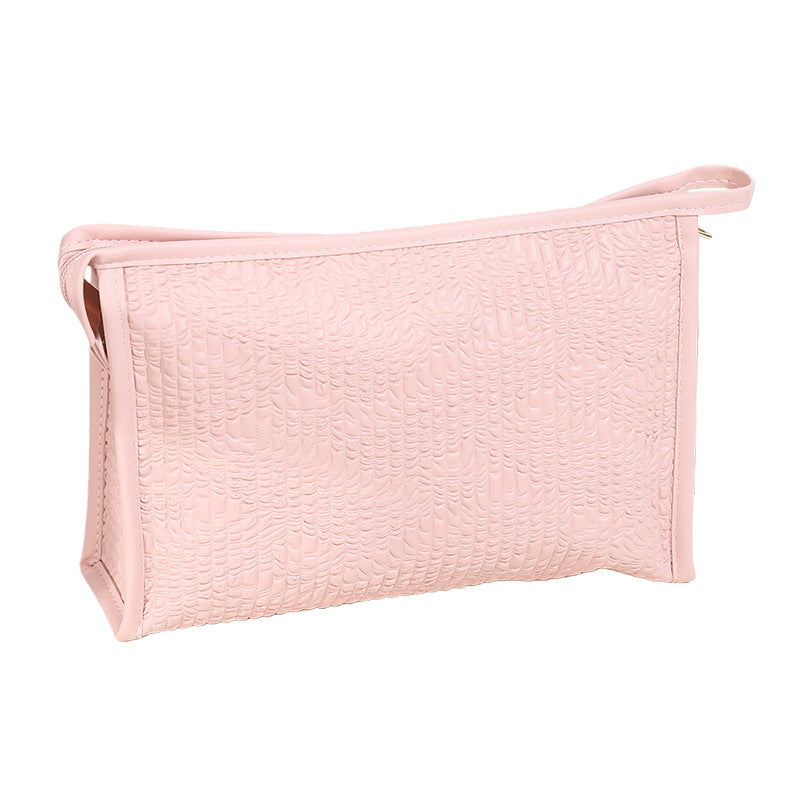 Women's Capacity Waterproof Wash Storage Portable High Sense Cosmetic Bags
