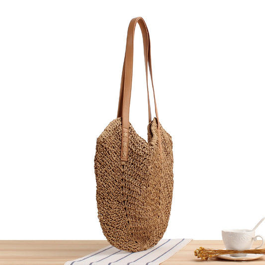 Women's Wind Hollow Out Woven Fashion Beach Bags