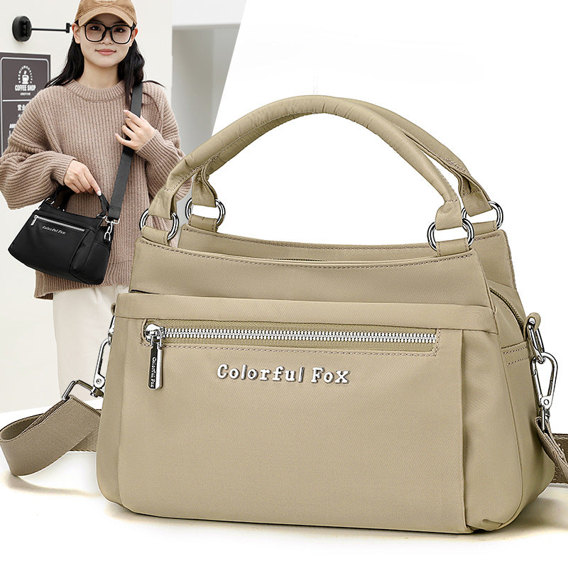 Exquisite Fashion Female Mother's Oxford Cloth Large Handbags
