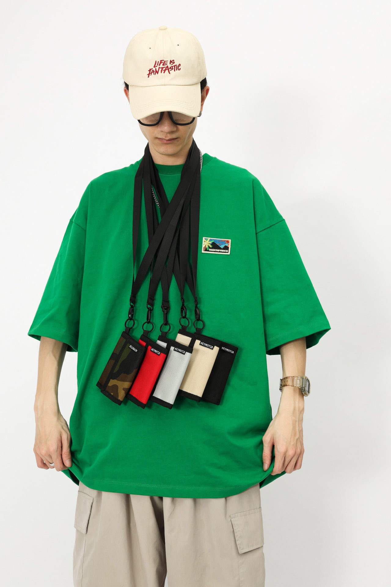 Men's Short Oxford Folding Fashion Female Men's Wallets