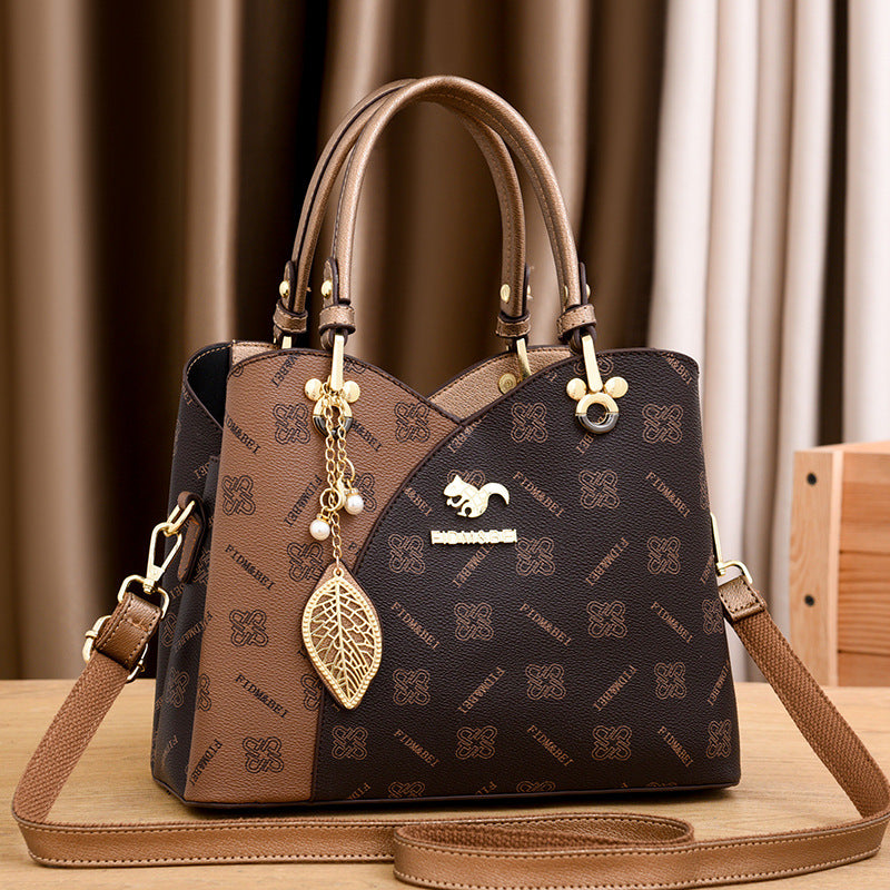 Women's Trendy Diagonal Versatile Elegant Portable Fashion Handbags