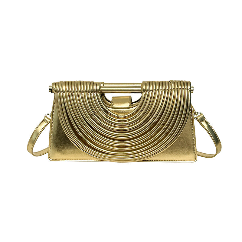 Women's Niche Woven Noodle Retro Hot Unique Women's Messenger Bag
