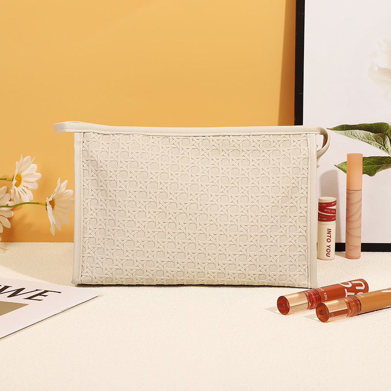 Women's Simple Portable High-grade Storage Waterproof Wash Makeup Bag