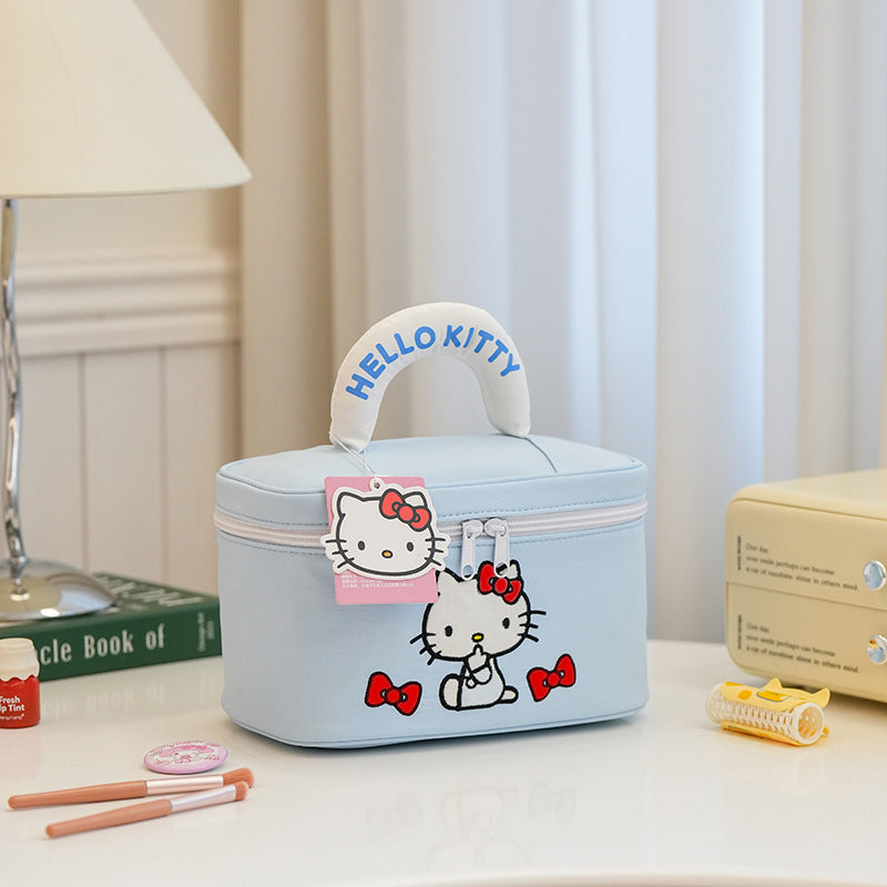 Cute Cartoon Portable Large Capacity Three-dimensional Cosmetics Bags