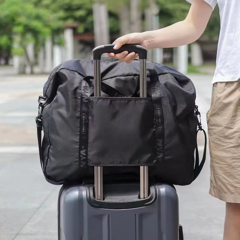 Surprised Cat Large Capacity Portable Aviation Handbags