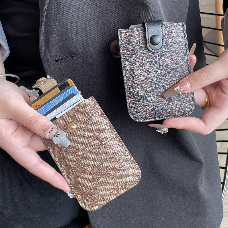 Women's Exquisite Style Niche High Sense Holding Card Holder