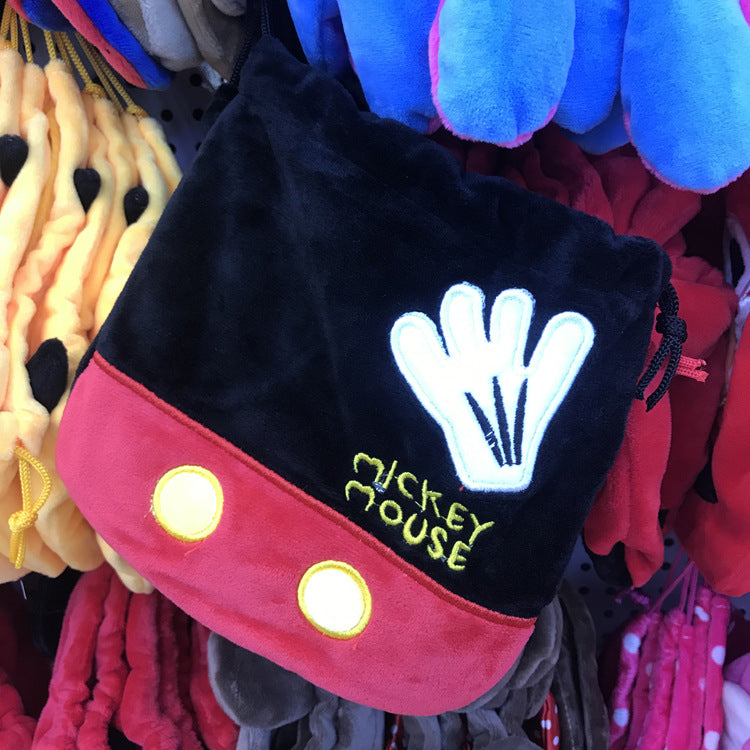 Women's & Men's & Plush Cute Drawstring Korean Mobile Coin Purses