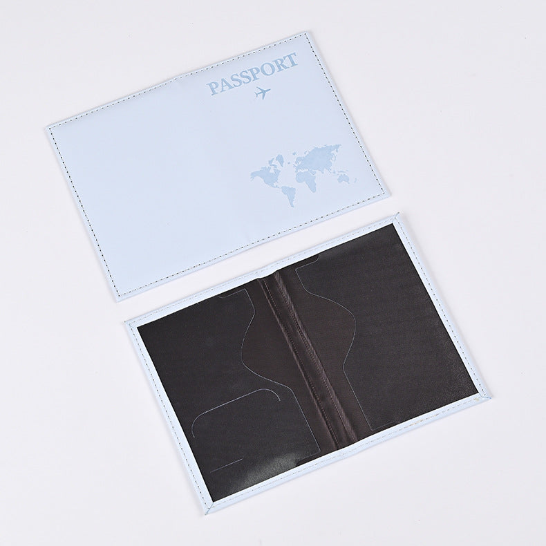 Plain Skin Color Changing Passport Cover Card Holder