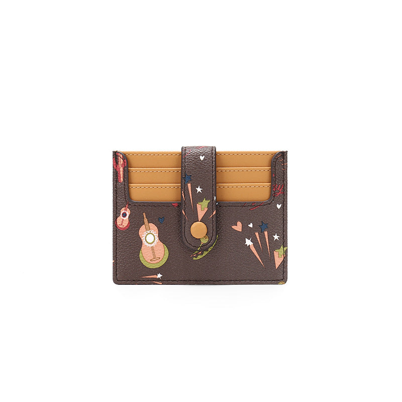Women's Scarecrow Winter Credentials Mini Niche Ladies Wallet