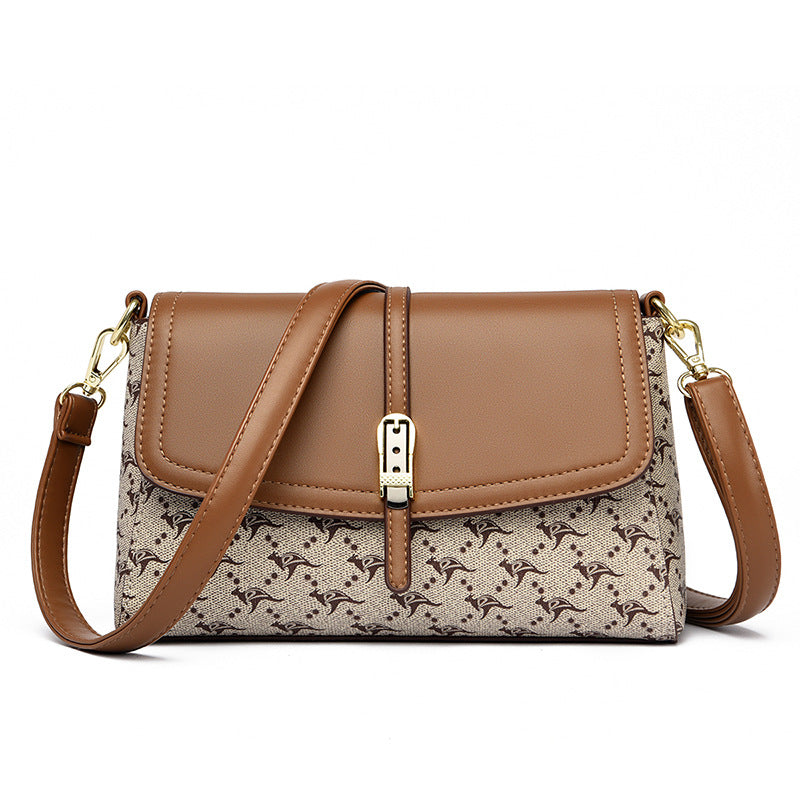Trendy Comfortable Women's Charming Contrast Color Shoulder Bags