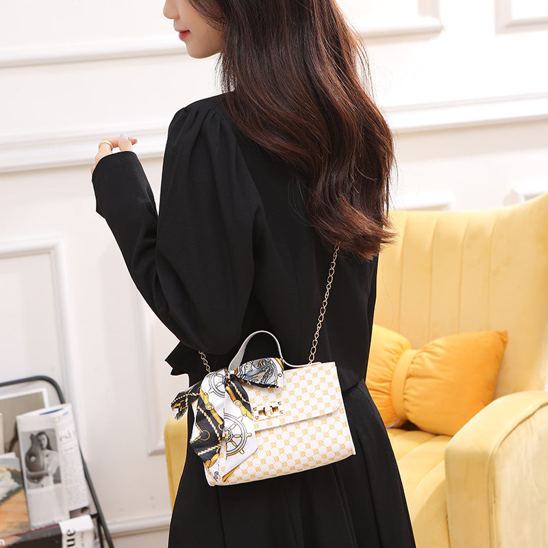 Women's Summer Simple Fashion Chain Printed Bags