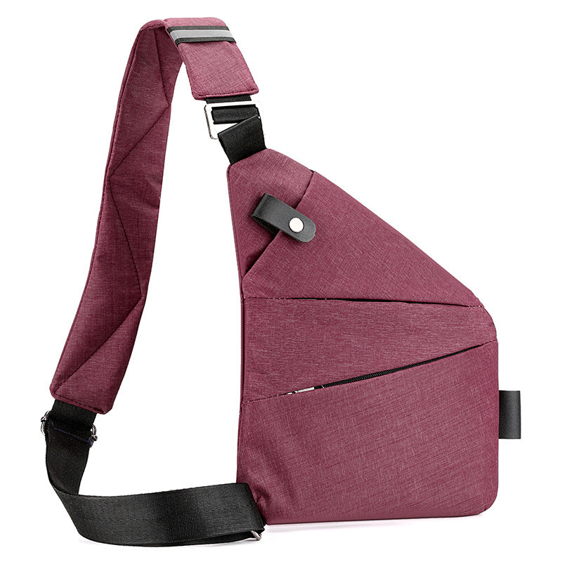 Men's Korean Fashion Trendy Large Capacity Portable Men's Chest Bags