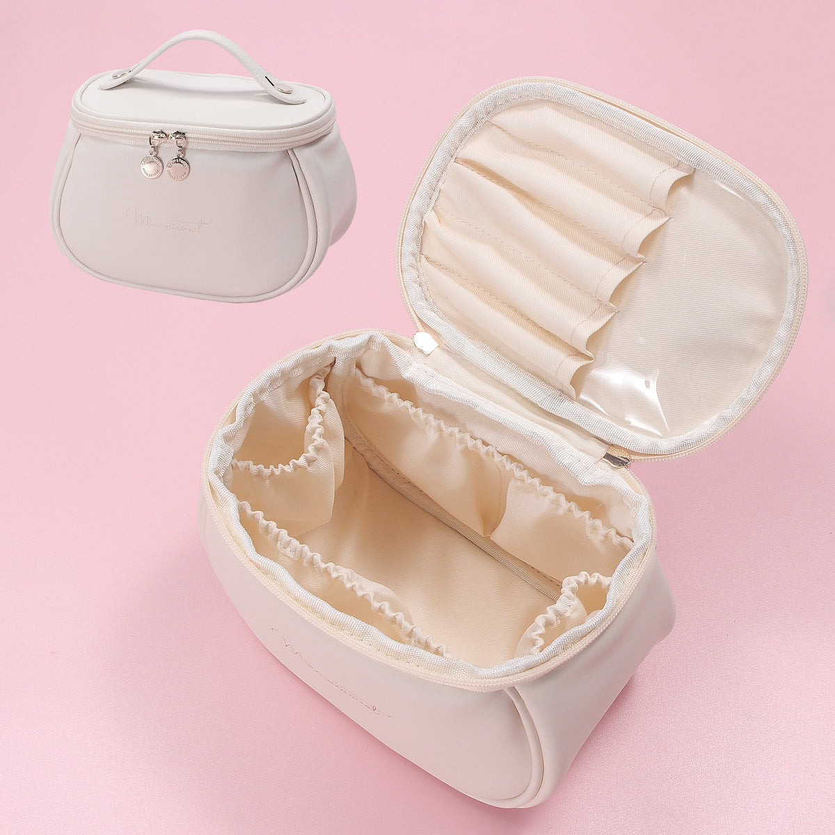 Large Capacity Storage Waterproof Fashion Sense Portable Light Makeup Bag