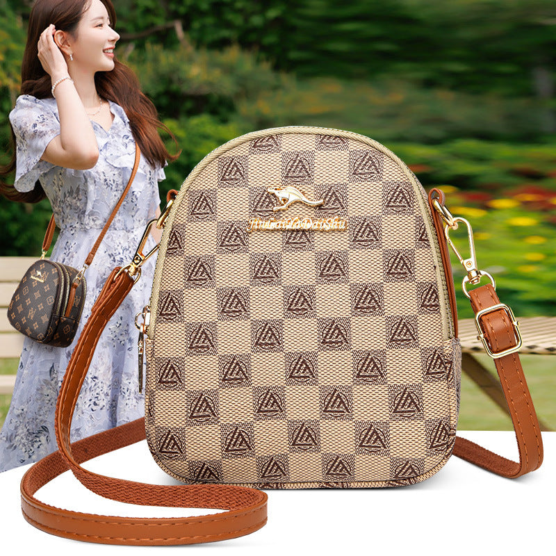 Women's Kangaroo Mobile Mini Light Luxury Minority Summer Shoulder Bags