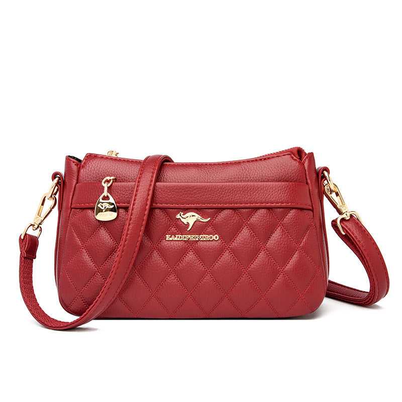 Beautiful Women's Embroidery Thread Lady Mom Shoulder Bags