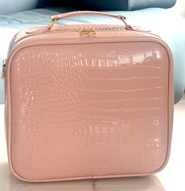 With Mirror Simple Artist City Convenient Cosmetic Cases