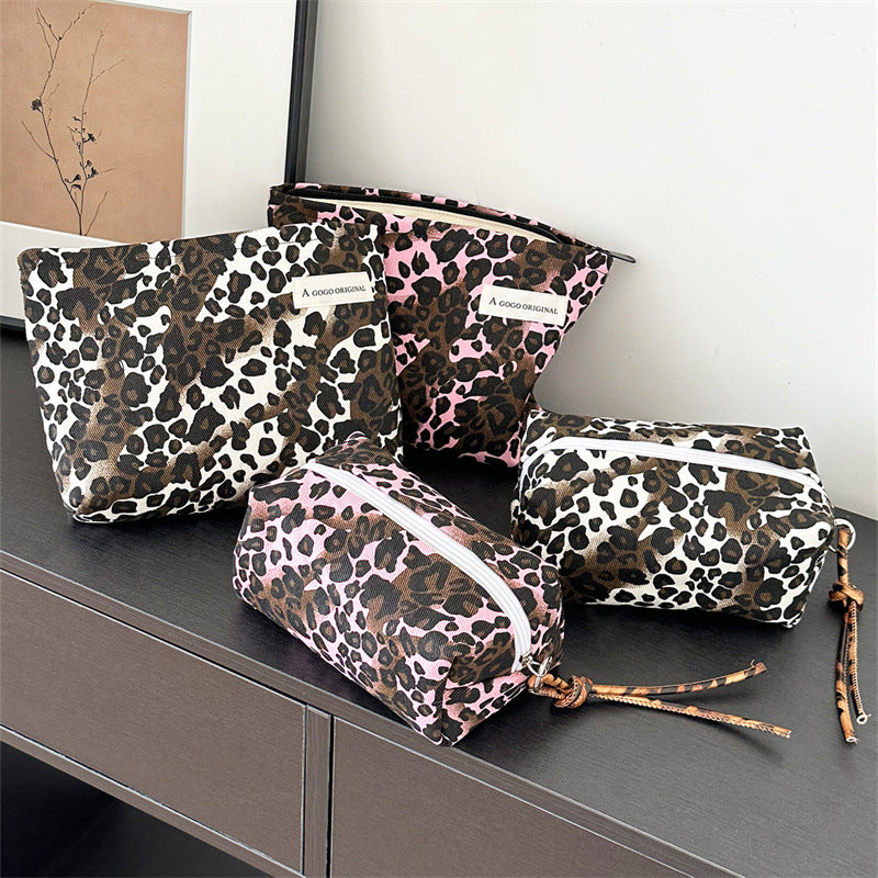 Women's Portable Large Capacity Skin Care Buggy Bags