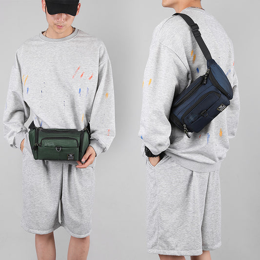 Women's & Men's Large Capacity And Motorcycle Riding Men's Waist Packs