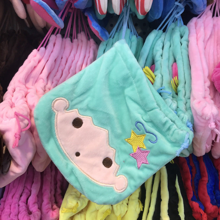 Women's & Men's & Plush Cute Drawstring Korean Mobile Coin Purses