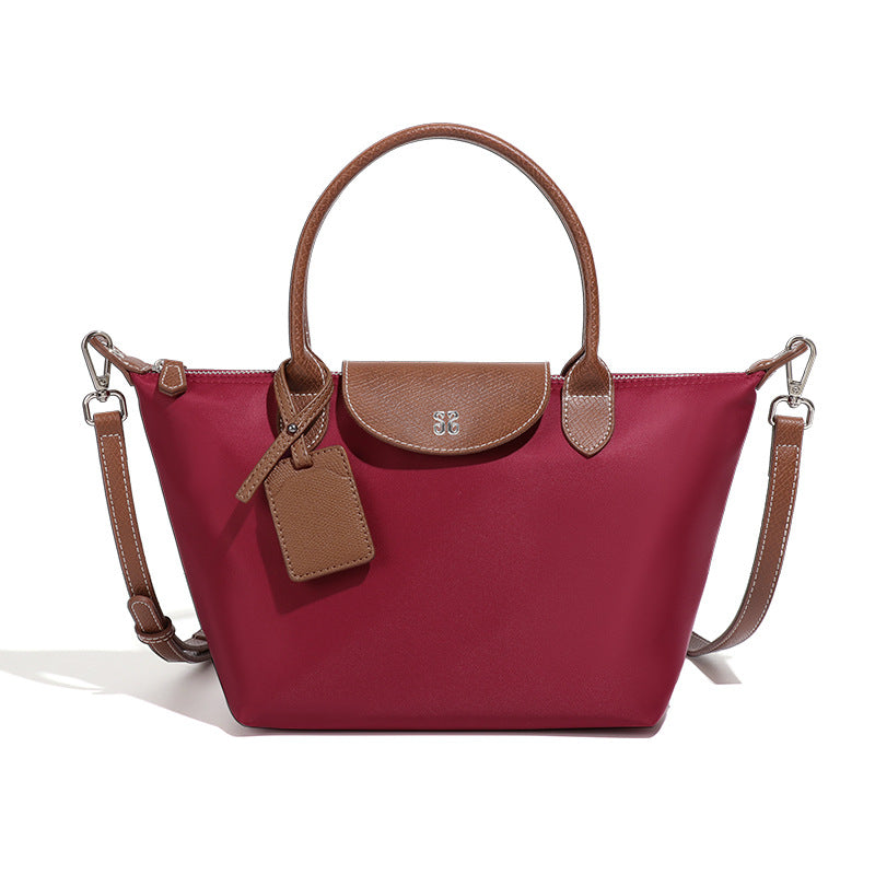 Charming Short Dumpling Shopping Nylon Cloth Women's Messenger Bag