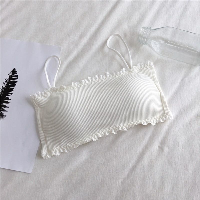 Strapless Undershirt Bandeau Sexy Sling Lace Tanks Camis