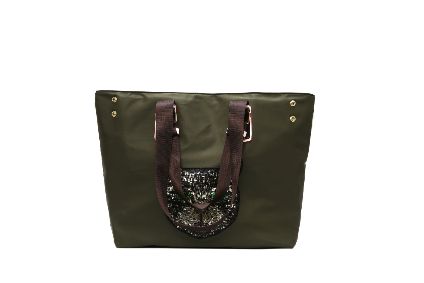 Trendy Sequins Excursion One Portable Fitness Travel Bags