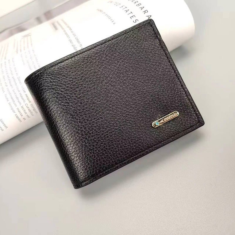 Men's Horizontal Short Simple Stylish Versatile Multiple Men's Wallets