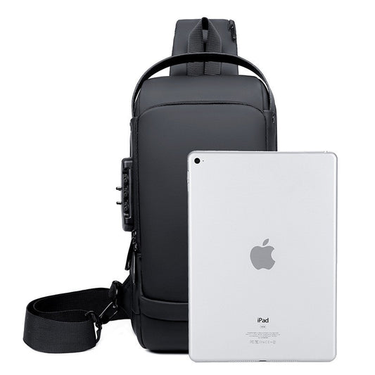 Men's Classy Innovative Attractive Motorcycle Password Men's Chest Bags