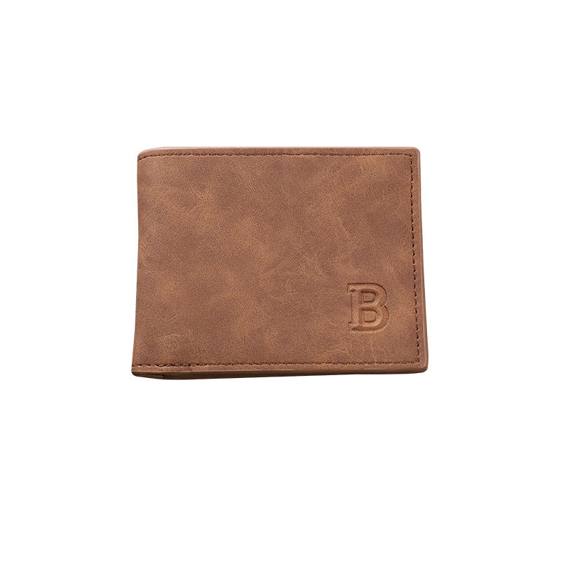 Men's Unique Versatile Vertical Retro Multifunctional Men's Wallets