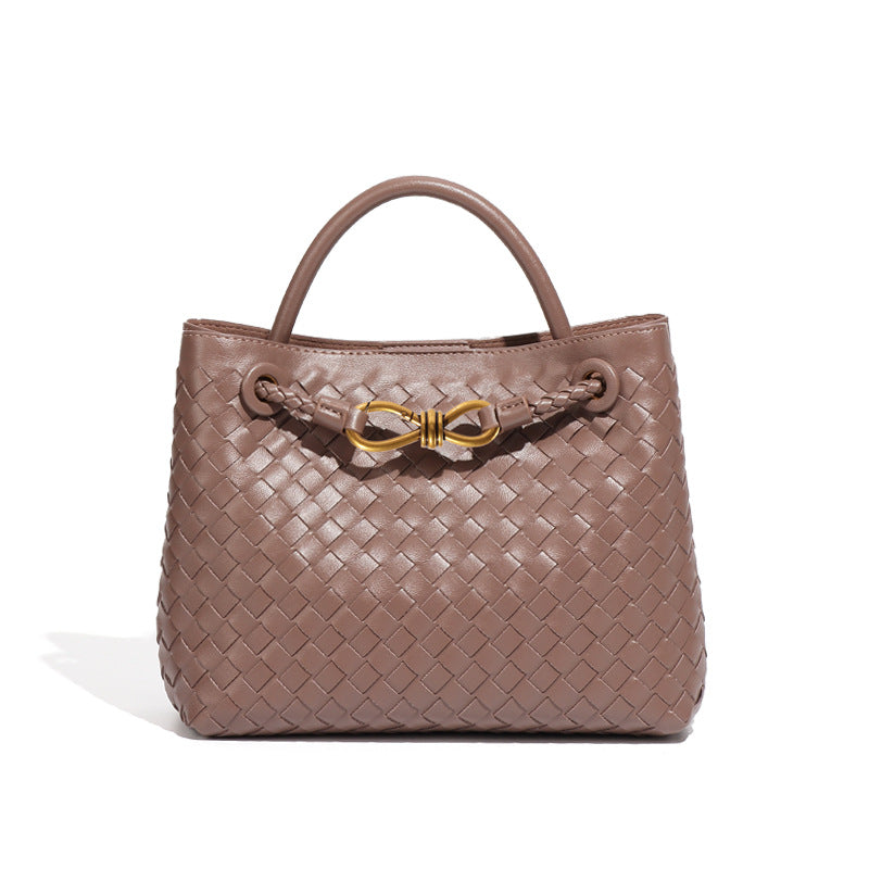 Women's Retro Large Capacity For Hand-woven Fashion Handbags