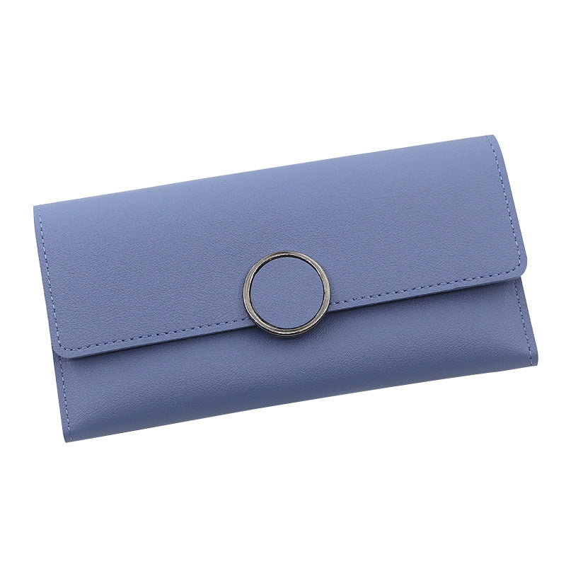 Women's Long Korean Style Simple Clutch Ladies Wallet