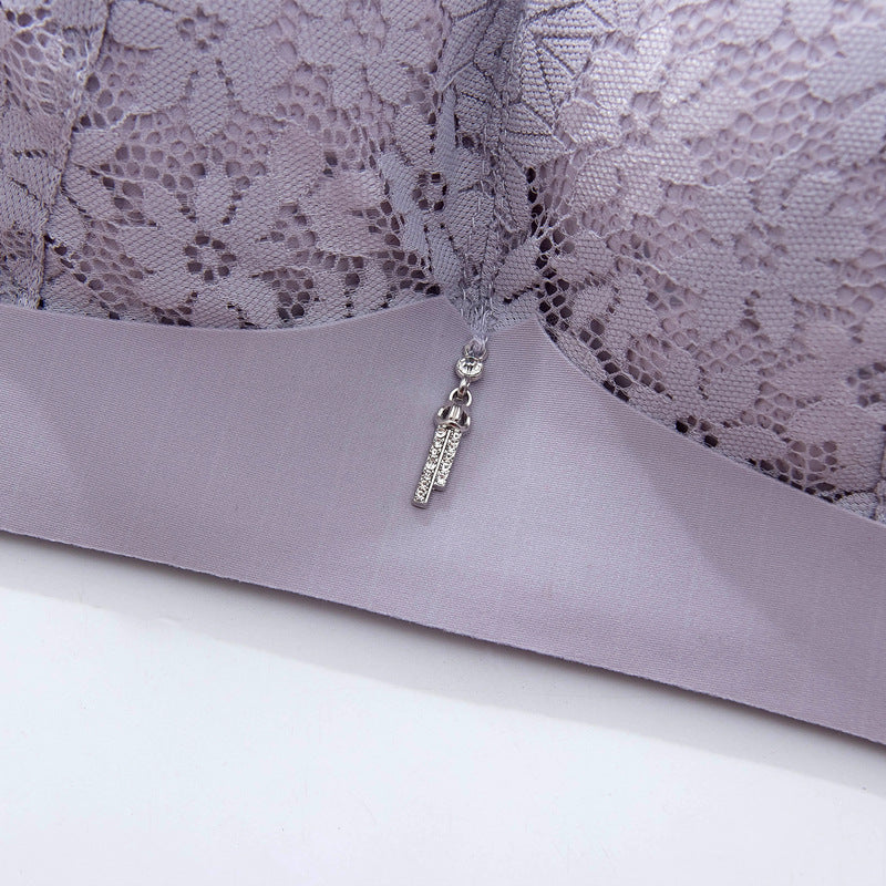 Top Full Coverage Breast Holding Adjustable Thin Bras