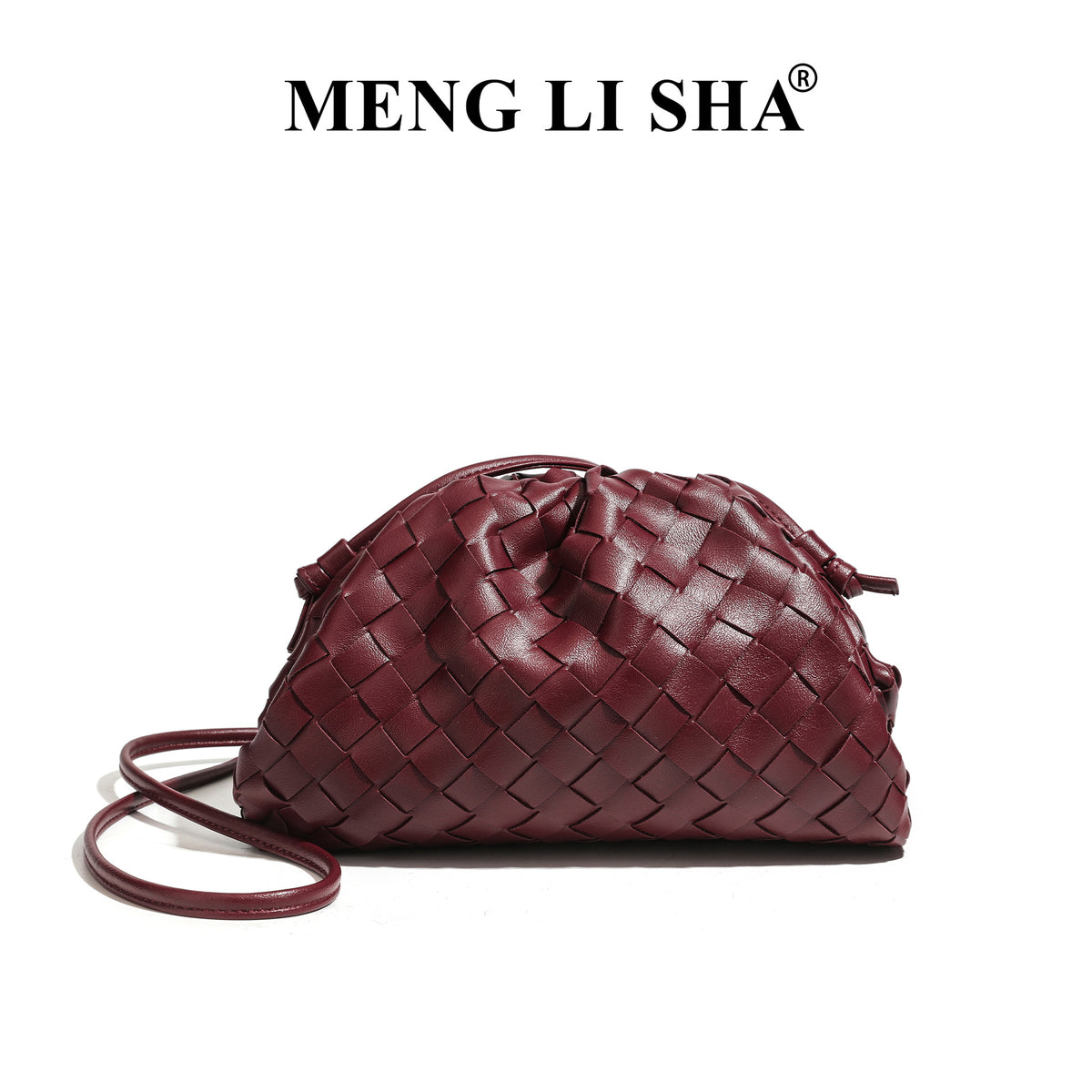 Style Fashion Woven Hand-held Clouds Dumpling Women's Shoulder Bag