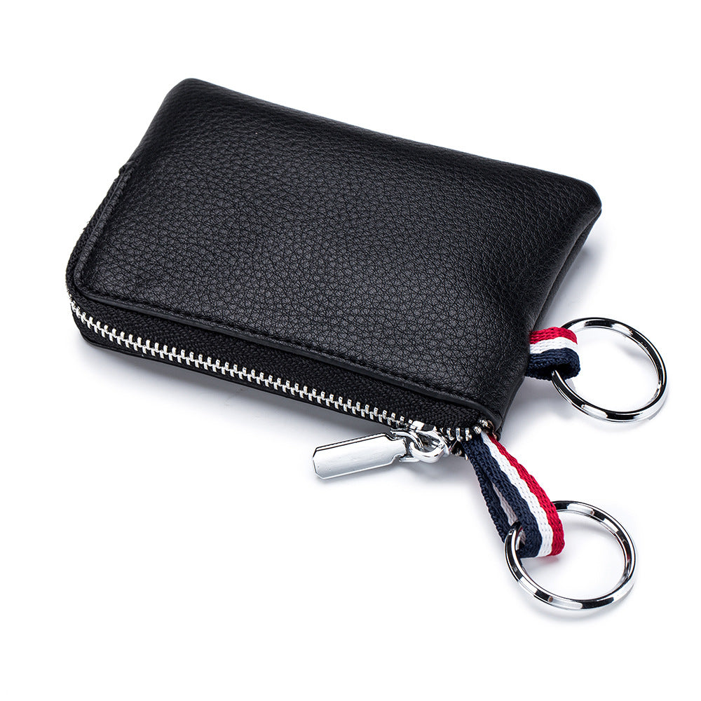 Men's Genuine Leather Mini Multifunctional Driving Coin Purses